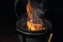 Landmann Kamado 22 pouces Large Gris - Barbecue à Charbon en Céramique avec Chariot - Pierres à Pizza MLS - Ø48 cm