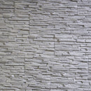 Carrelage mural Tasso Gris 18,5x57 cm ultraléger