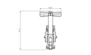top part For stop valve 12Mm Compl