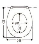 Cedo Star Fish Toilet seat/siège toilet Multi