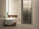 Less nisdeur rechts 900 x 2000 x 8 mm nano spiegelrook- naar helder glas/gunmetal