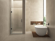 Less nisdeur 800 x 2000 x 8 mm nano helder glas/gunmetal