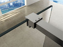 Slim profielset met stabilisatiestang 120 cm chroom
