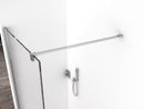 Comfort inloopdouche 1400 x 2000 x 8 mm nano helder glas/chroom