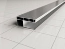 Verbredingsprofiel 30 x 2020 mm chroom
