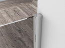 Comfort inloopdouche 1200 x 2000 x 10 mm nano rookglas/chroom