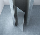 Cerra eco nisdeur 1000 x 1950 x 6 mm nano helder glas/chroom