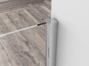 Eco inloopdouche 700 x 2000 x 8 mm nano helder glas/chroom