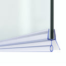 Rubber strip tbv onderzijde 1/4 rond enkele deur
