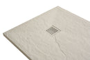 Stonea douchebak antislip composiet 800x1400x30 mm inkortbaar beige