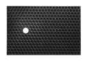 Stonea douchebak antislip composiet 900x1200x30 mm inkortbaar mat zwart