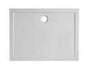 luxe douchebak SMC rechthoek 120x80x4 cm wit