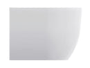 Zenn half vrijstaand ligbad 180 x 80 cm acryl mat wit met waste mat wit