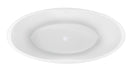 Oval vrijstaand ligbad 170 x 78 cm acryl mat wit met waste mat wit