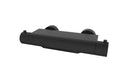 Style thermostatische badmengkraan waterval cooltouch mat zwart