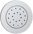 inbouw verstelbare zijdouche rond 135mm ABS chr