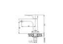 Robinet fontaine Casma 1/2'' chrome