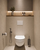 Tivaro bidetset met handdouche en doucheslang gunmetal