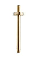 Caral douchearm met plafondbevestiging 20 cm geborsteld messing
