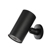 UniMatch Beam hoofddouche rond 1 stand met muurbevestiging mat zwart