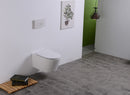 Sity wandcloset rimless met toiletzitting softclose en quick release glans wit