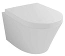 Vesta wandcloset met Vesta toiletzitting softclose en quick release glans wit