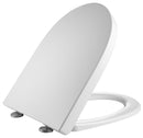 Metro toiletzitting softclose en quick release glans wit