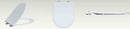 Shade slim toiletzitting softclose en quick release glans wit