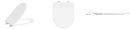 Shade slim toiletzitting softclose en quick release mat wit
