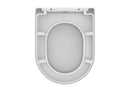 Vesta toiletzitting softclose en quick release mat wit