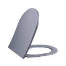 Shade slim toiletzitting softclose en quick release mat grijs