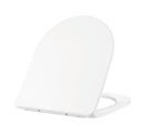 Nibiru toiletzitting softclose en quick release mat wit