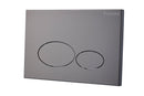 Wiesbaden X32 Metal drukplaat voor inbouwreservoir gunmetal