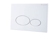 Wiesbaden X32 Metal drukplaat voor inbouwreservoir mat wit