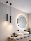 Oriona hanglamp dimbaar IP44 mat zwart