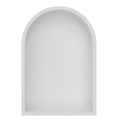 Demis inbouwnis ovaal 30 x 45 x 10 cm mat wit
