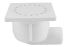 Doucheplug 10x10 zijuitlaat wit