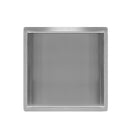 Demis inbouwnis 30 x 30 x 7 cm RVS