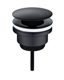 UniMatch open afvoerplug 5/4'' mat zwart