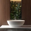 Chiek vrijstaand ligbad 165 x 75 cm solid surface mat wit