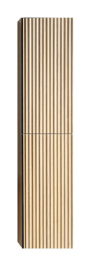 Ribbella kolomkast met 2 deuren 160 x 36 x 30 cm naturel eik