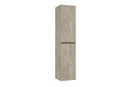 Alvara kolomkast 160x35x35 cm grijs eiken