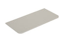 Novira topblad afgeronde hoeken 120 x 48 cm mat zand