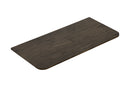 Sulora topblad afgeronde hoeken 100 x 48 cm bruin eiken