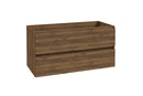 Alvara onderkast met 2 laden 1 uitsparing 100 x 46 cm warm eiken