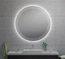 Deco spiegel rond met LED