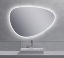 Uovo spiegel ovaal met LED