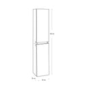Armoire colonne SEPHIA 140x30x25 naturel