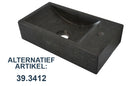 Fontein rechts 40x22x10 cm hardsteen gezoet