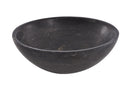 Raw waskom 32x12 cm hardsteen gezoet
